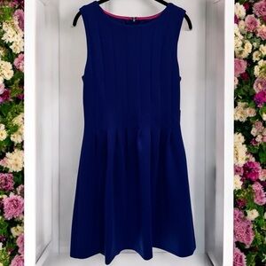 NEW Vince Camuto Blueish‎ Purple A-Line Career Wear Mini Dress Size 10